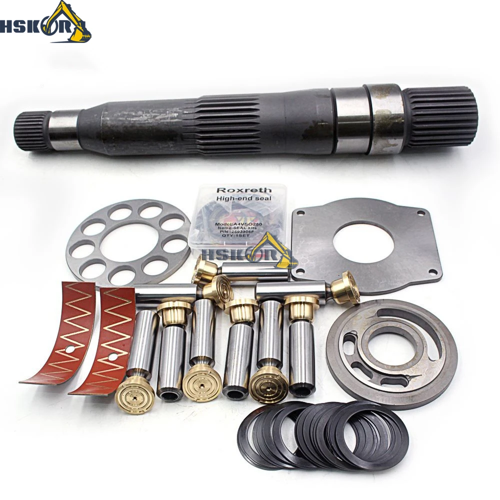

Construction Machinery Parts Hydraulic Pump Repair Kit A4VSO250 Steel Rubber Track Roller Undercarriage Parts Engine