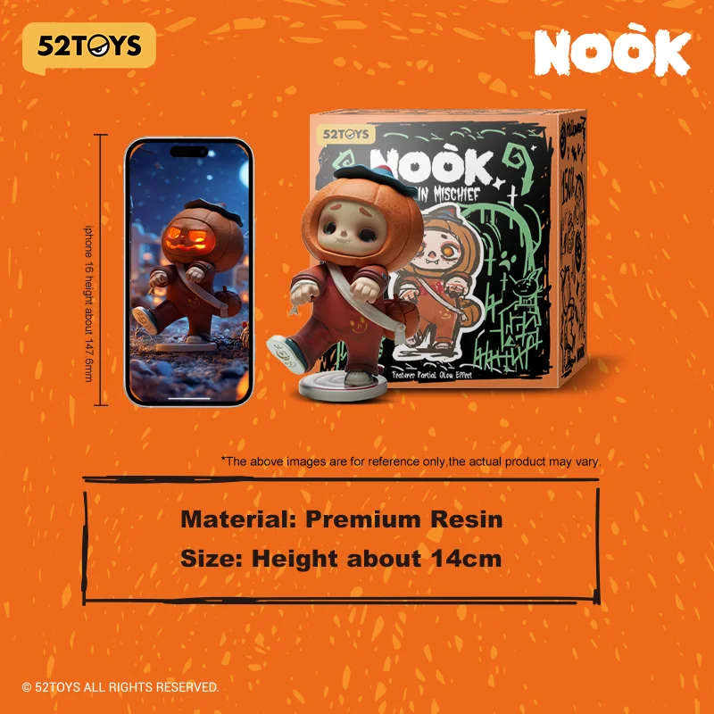 52TOYS NOOK 150% إصدار محدود – الأذى اليقطين، الارتفاع حوالي 14 سم #6