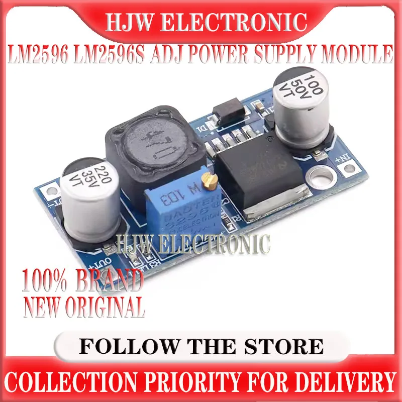 LM2596 LM2596S ADJ Power supply module DC-DC Step-down module 5V/12V/24V adjustable Voltage regulator 3A