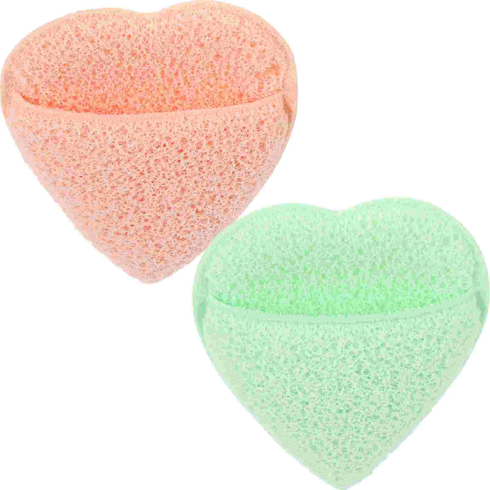 Scrubber Reinigingshandschoenen Make-up Spons Gezicht Zachte Huid Reinigingssponzen