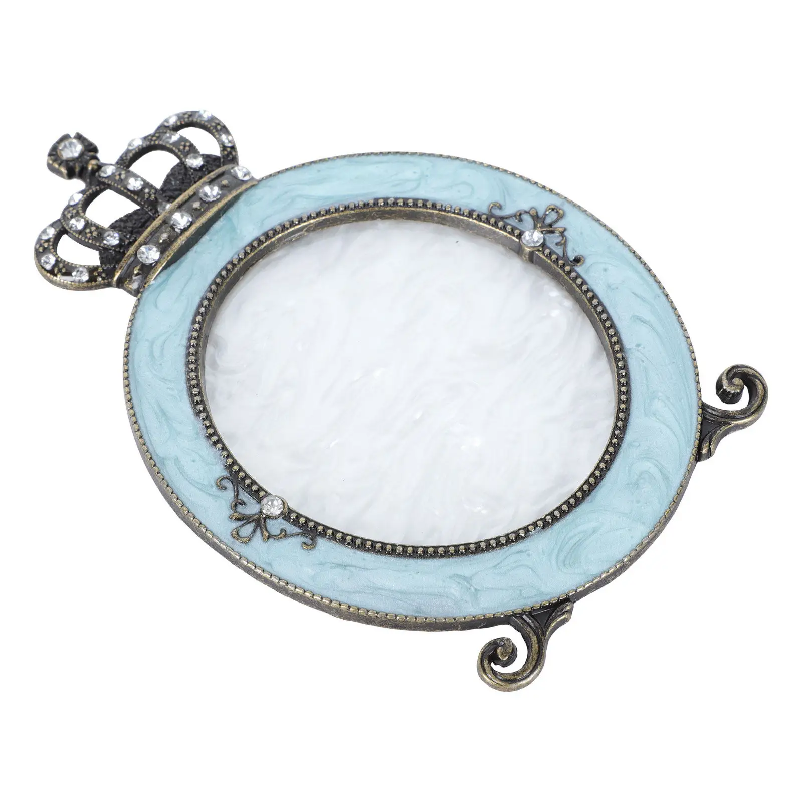 1Pcs Nail Display Board Crown Design Sturdy Manicure Display Frame Nail Art Salon Decoration Color Plate Stand