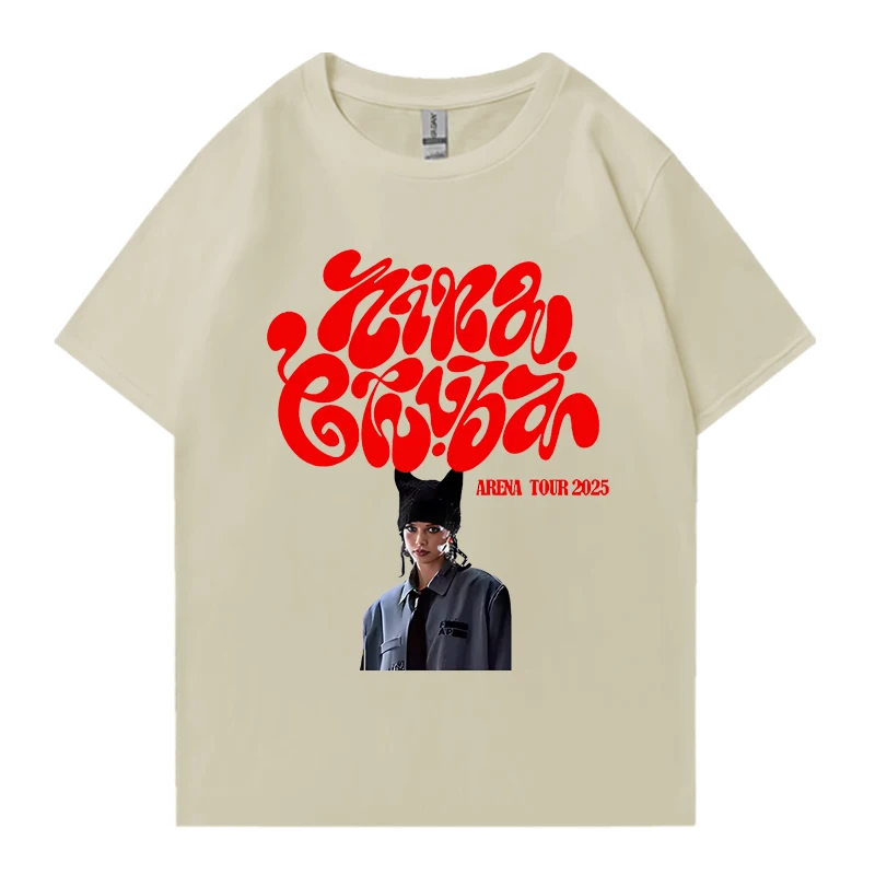 

Nina Chuba Arena Tour 2025 T Shirts for Men Woman Cotton T-Shirts Round Neck Tee Shirt Short Sleeve Clothes Fashion New Arrival