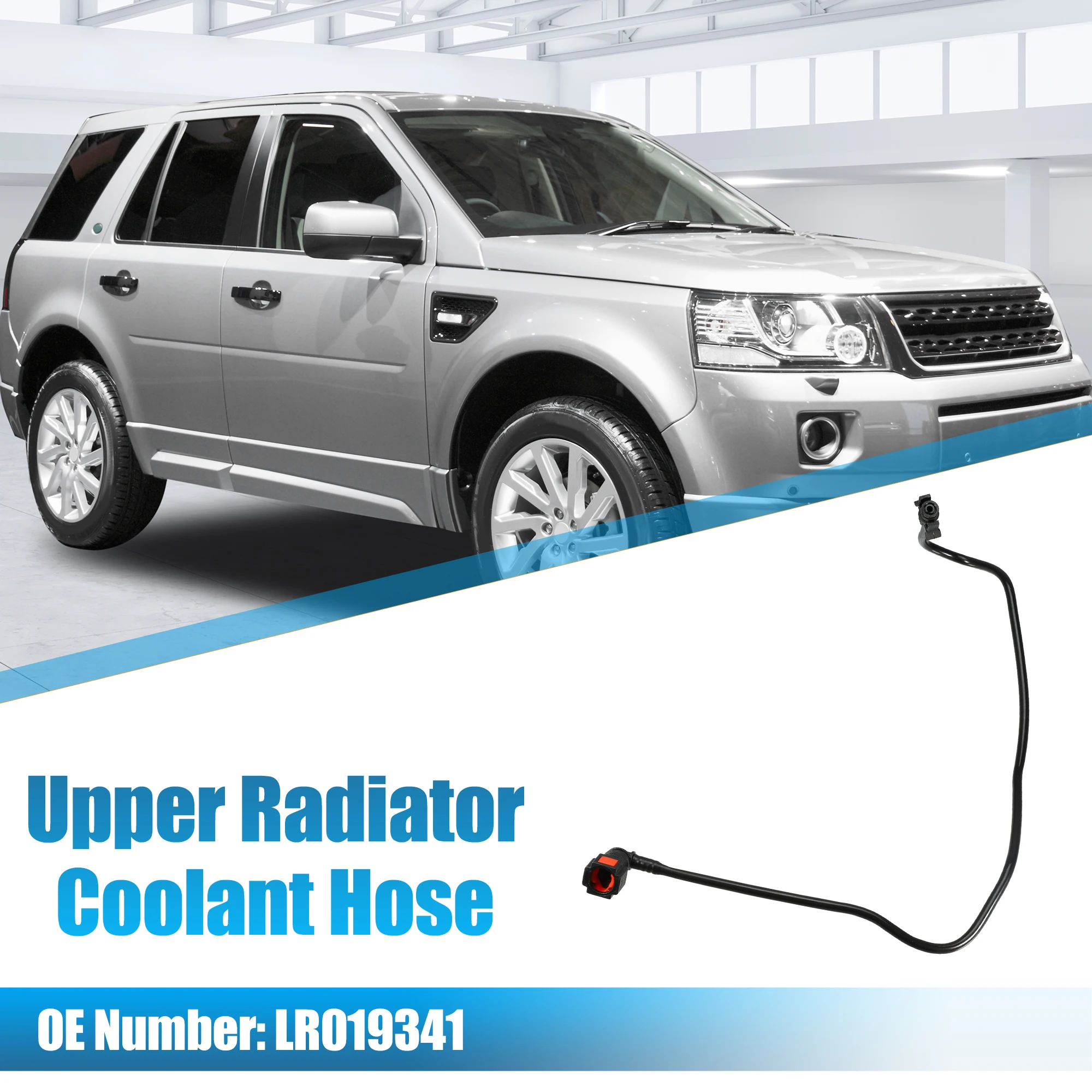 

UXCELL Верхний шланг охлаждающей жидкости радиатора подходит для Land Rover LR2 2011-2008 No LR019341