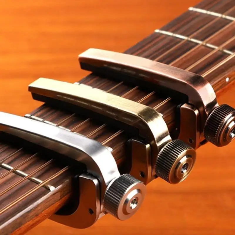 

R6FE Multipurpose Guitar Capo Great For Musicians Seeking Safe Performances And