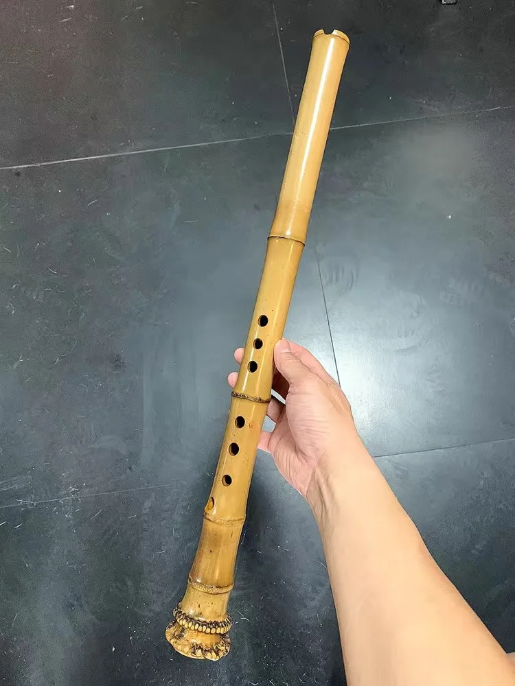 Chinese Traditional 8 Holes Xiao G/F Tone Bamboo Flute Handmade Musical Instrument Flutes For Beginner