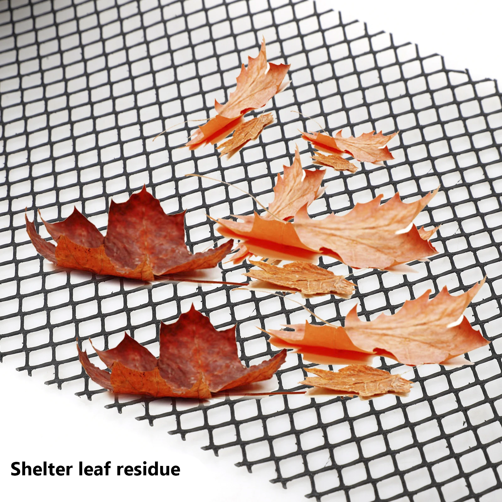 

Sewer Protection Net Durable ABS Mesh Gutter Guard Lightweight Cut-to-fit Balcony Garden Leaf Filter Rain Screens Long-lasting