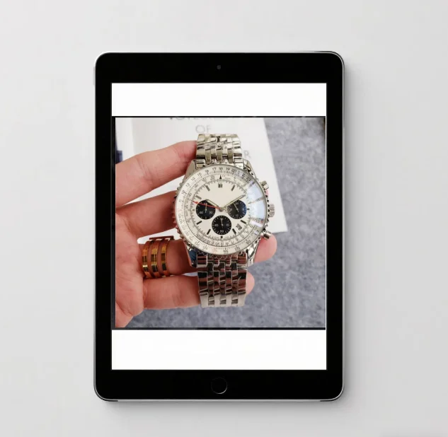 أزياء متعددة الوظائف كرونوغراف التاريخ التلقائي بوتيك الفولاذ المقاوم للصدأ ساعة رجالية ساعة الأعمال الفاخرة