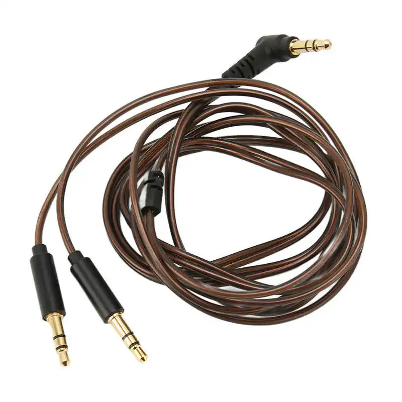 3.5mm to Dual 3.5mm Jack Male Cord OFC Core Headphone Upgrade Cable for  Sundara for Arya for Ananda for He400se