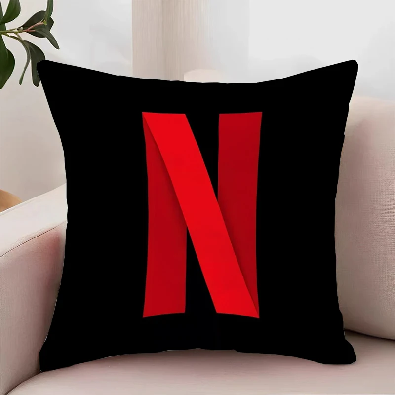 Decorative Pillow Cover for Living Room Cushions N-NETFLIX Pillow Cases 45x45 Home Decor Cushion Cover 50x50 Pillowcase 40*40