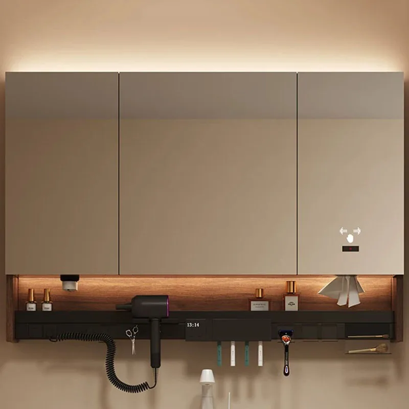 Organizer Storage Skincare Decorations Cupboard Display Wall Archivadores Salon Furniture Luxury Partitions Bathroom Cabinet