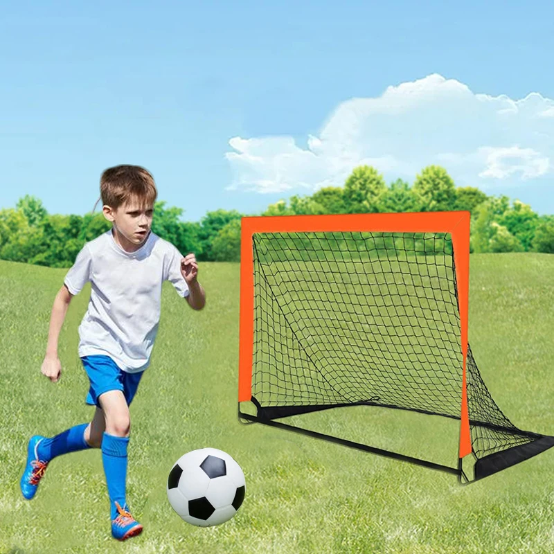 

Portable Kids Soccer Goal for Home Backyard Practice Soccer Net Small Foolball Goal Boy Girls Soccer Football Training Equipment