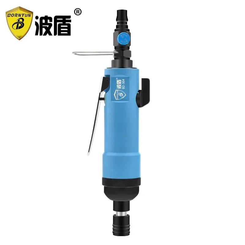 Bodun Straight-Type Air Screwdriver Low-Noise Pneumatic Screwdriver Rear Exhaust Type Bd-304