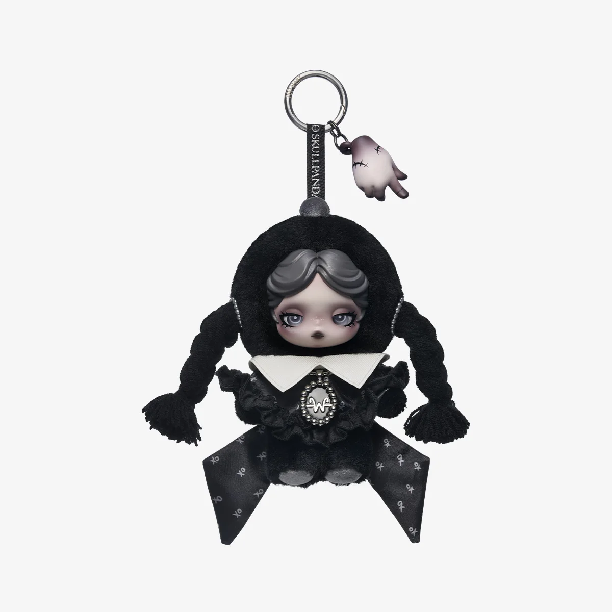 

100% подлинная POP MART SKULLPANDA × среда, плюшевое классическое платье, версия, коллекционная кукла, мягкая плюшевая игрушка в подарок