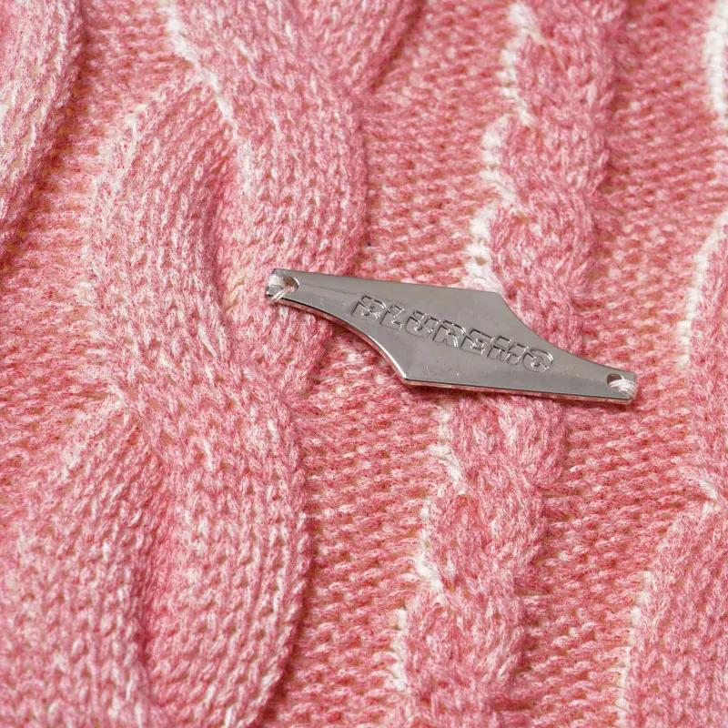 빈티지 스웨터 Y2K 그런지 찢어진 구멍 니트 풀오버 점퍼 streetwear 힙합 하라주쿠 펑크 고딕 캐주얼 루즈한 스웨터