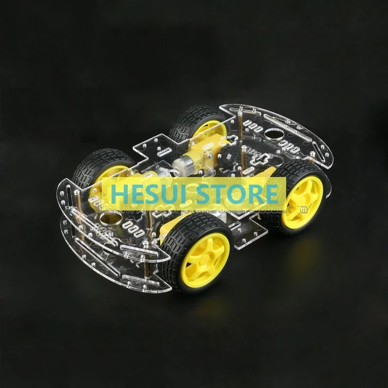 Smart Car chassis 4WD Car tracking/Obstacle Avoidance car chassis
