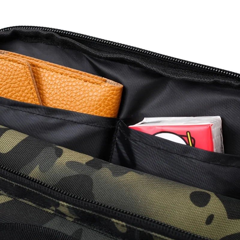 Herren Wandern Brusttasche Sport vorne Weste Training Rig Tasche Outdoor Klettern Radfahren Laufen Pack Große Reise Telefon Fanny Pack – Detail 7