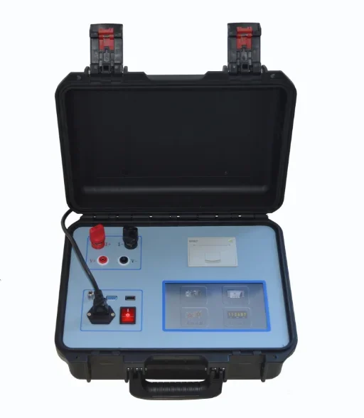 Electric Transformer Contact DC Resistance for Test Micro-Ohm Meter Winding Resistance Tester with 1 Year Warranty