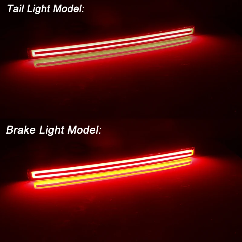 Taillight Style Red 3D Optic LED Rear Bumper Reflector driving Tail Brake Light Rear Fog Lamps For Chevrolet Corvette C7 2014-19