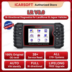 2025 iCarsoft LR V3.0 TPMS OBD2 Diagnostic Tool Multi-system For LANDROVER JAGUAR CARS Bi-directional Kit ABS DPF EPB Oil Reset
