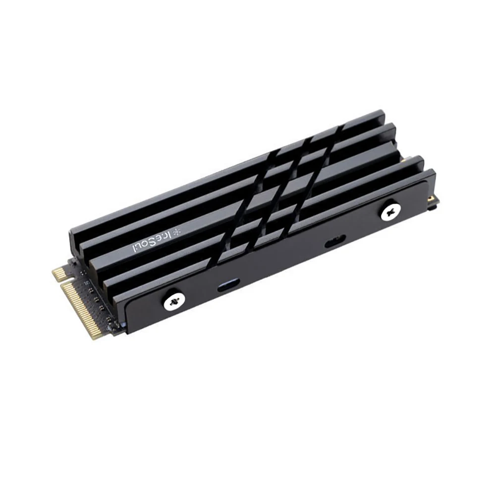 

CNC Solid State Hard Disk Radiator PC Accessories Hard Drive Heat Sink Double-sided Thermal Pad Replacement for Nvme 2242/2280
