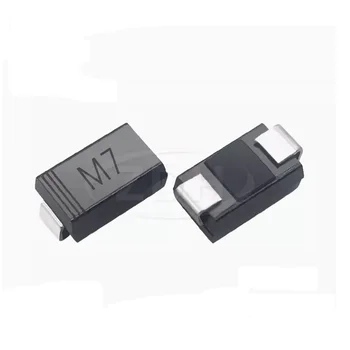 100pcs m7 1 n4007 smd 1a 1000v in4007