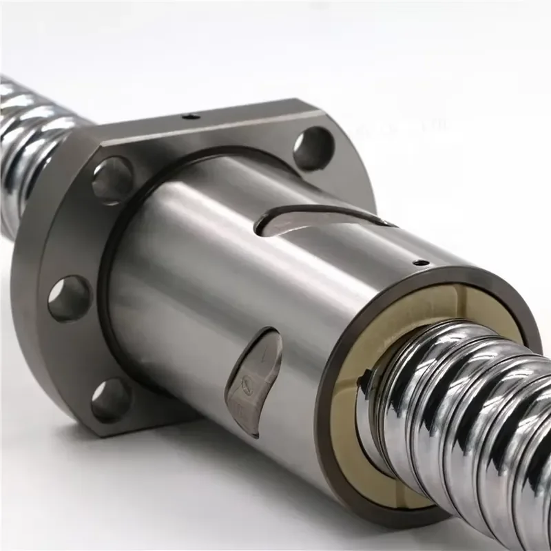 Manufacturer Supply Ball Screw SFU1605 CF53 C7 Accuracy 1000mm Length Elliptic Metal Deflection Nut ISO9001 Certified 1.5