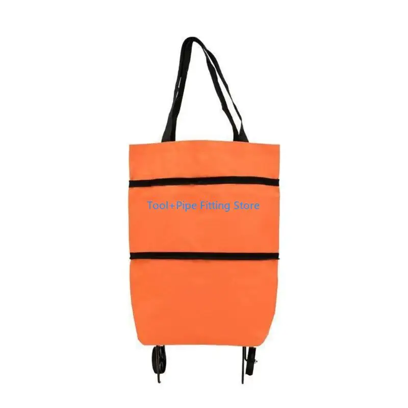 F92B Foldable Hand Cart Waterproof Trolley Bag With For Outdoor Travel And Storage
