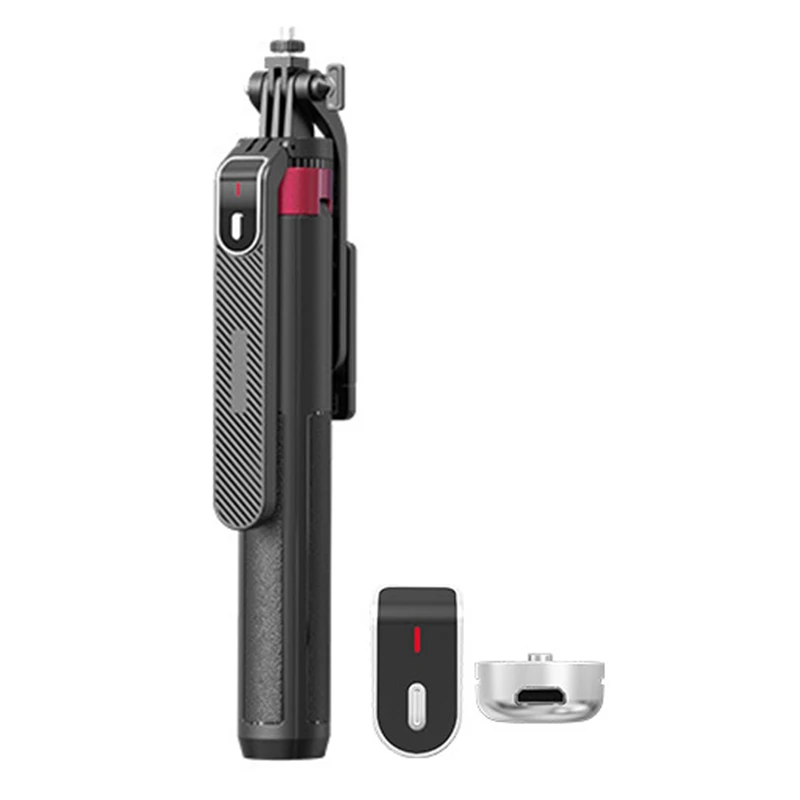 حامل ثلاثي القوائم لصور السيلفي بطول 1.8 متر، حامل قابل للطي لكاميرات الحركة والهواتف الذكية، توازن ثابت للتصوير المباشر