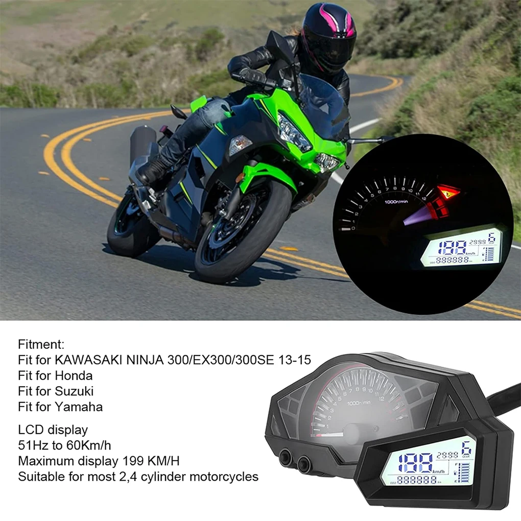 Motorcycle Speedometer Speedometer Motorcycle Gauges Gauges For Ninja 300 Easy To Install Accurate