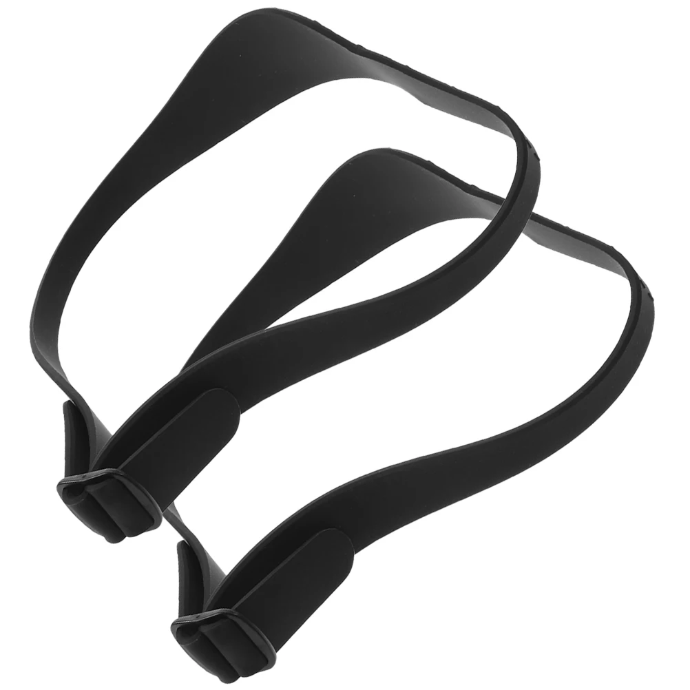 

2pcs Silicone Hair Trimming Guide Adjustable For Men Neckline Shaving Template Haircut Fade Tool Hair Cutting Styling Kit