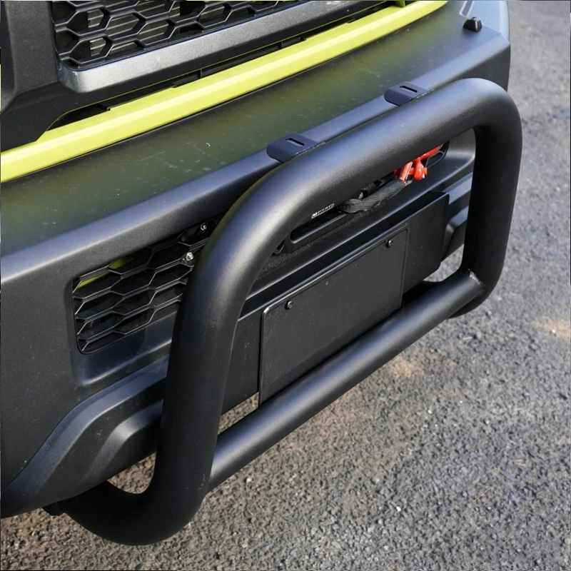 Front small Bull Bar Bumper Steel for Suzuki Jimny JB74 JB64  JB74w JB64w 2018- 2025 Sierra Bumper Bar 3/5 Door Jimny