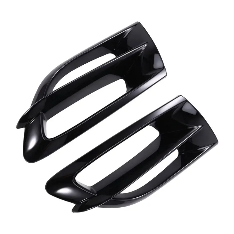 

A85E-For Honda Goldwing GL1800 2001-2011 L& R Side Fairing Vented Trim Cover 1 Pair Grille Radiator Accent Area