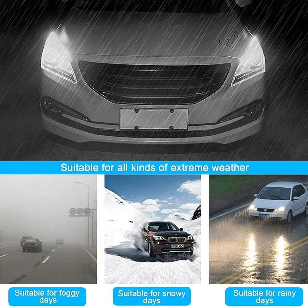 1PC LED DRL Car Daytime Running Light Flexible Waterproof Strip Auto Headlights White Turn Signal Yellow Brake Flow Lights 12V
