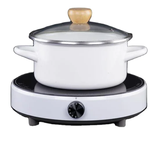 Portable Induction Cooker Electric Single Burner Hot Plate Round in frared Induction Cooker