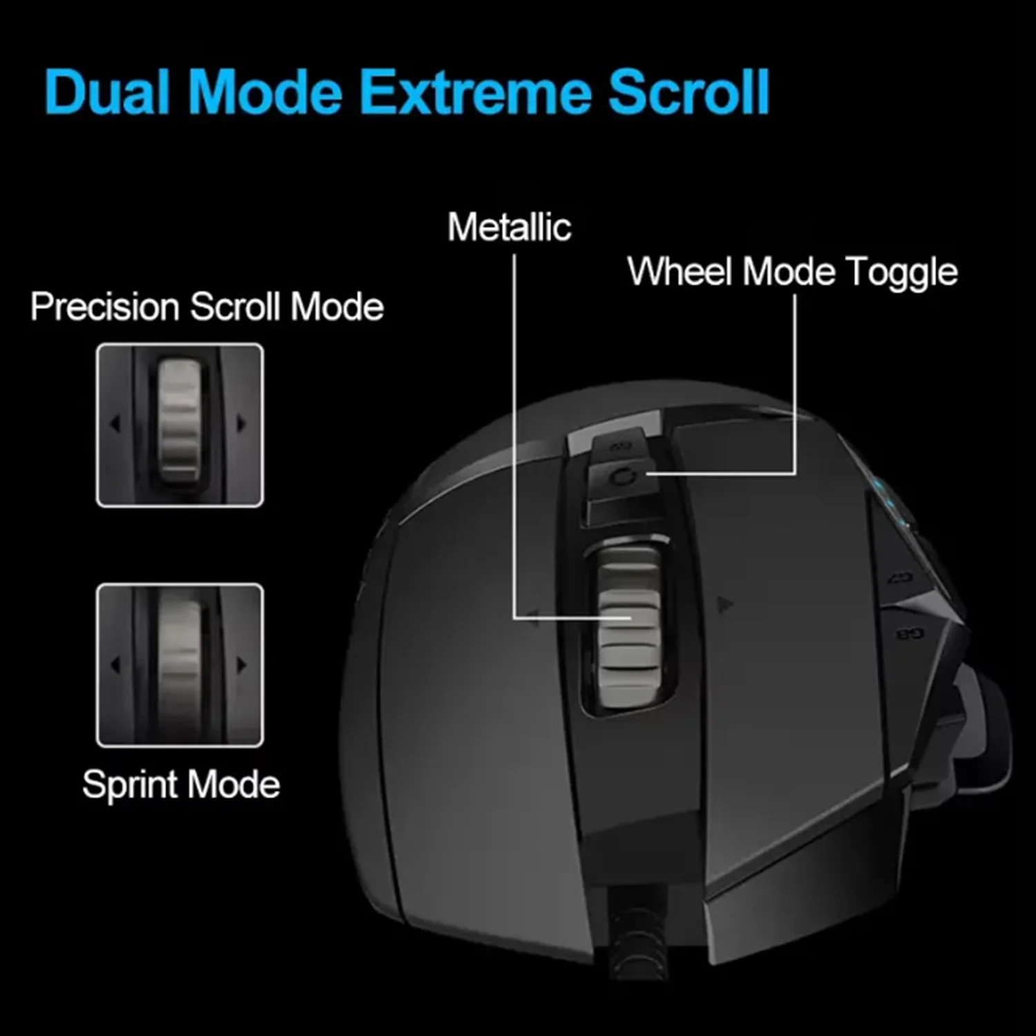G502 HERO ماوس ألعاب عالي الأداء 16000 ديسيبل متوحد الخواص سلك الفئران قابل للتعديل مزامنة الضوء لألعاب الماوس RGB ترقية