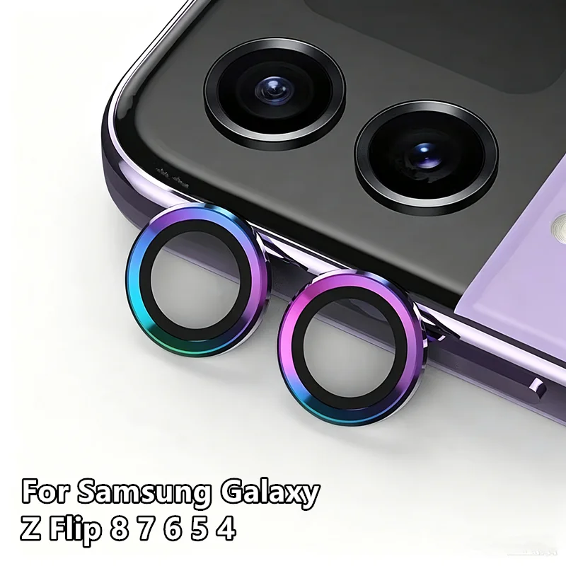Camera Screen Protector For Samsung Galaxy Z Flip 7 6 5 4 Camera Lens Tempered Glass  Protective Glass Film