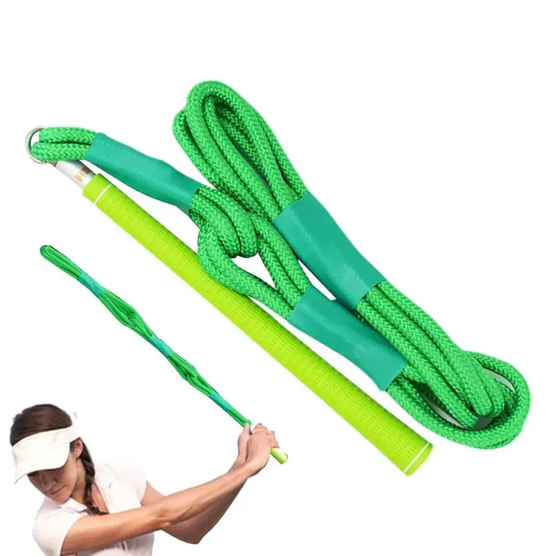 

Golf Swing Rope Trainer Golf Swing Training Aid Aluminum Alloy And Nylon Teenage Fitness Rope For Enhancing Rhythm And Strength