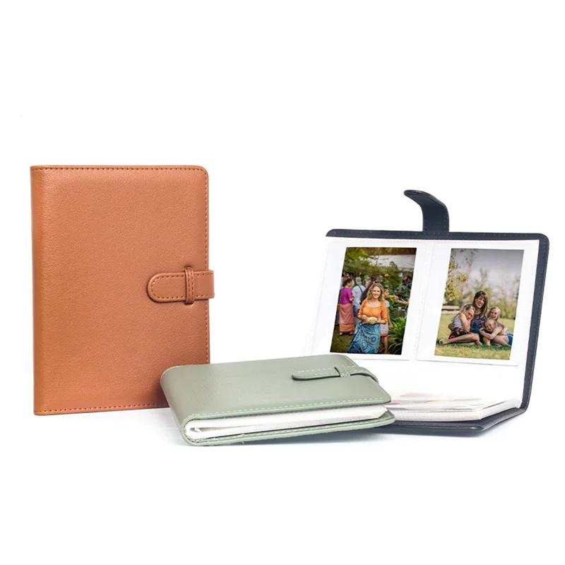 AA84 5In Instax Album Photo large 80 poches appareil Photo instantané billet de film étui de rangement d'images pour Fujifilm Instax W400/W210