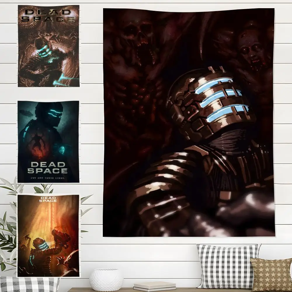 

Гобелен Game D-Dead Space для дома и улицы, для гостиной, спальни, патио, прочный, универсальный декор, для использования в любую погоду