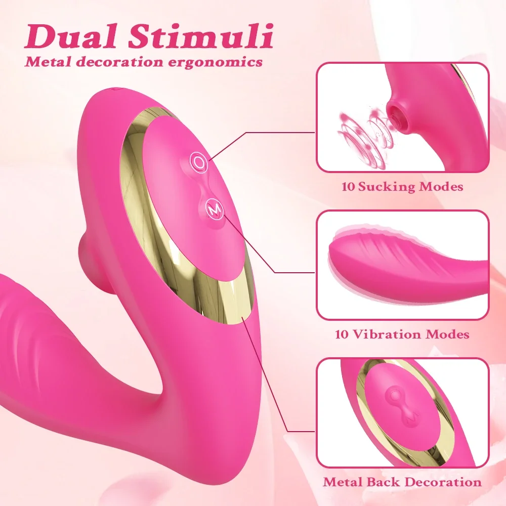 10 Speeds Vibrator Sucking for Women Sucker Oral Sex Suction Nipple Clitoris Stimulator Erotic Sex Toy for Women Sexual Wellness