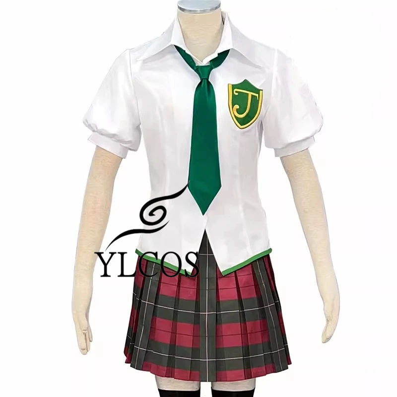 Anime EVA Cosplay Mari Makinami Illustrious School Uniforms Cosplay Costume Halloween Party For Women Girls