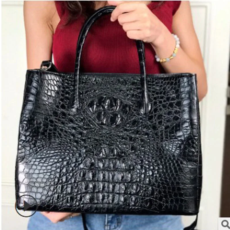 ouruili Thai crocodile bag fashion trend for ladies tote bags women handbag