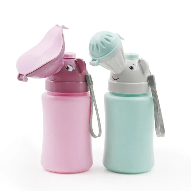 Portable Baby Hygiene Toilet Urinal Boys Girls Pot Outdoor Car Travel Anti-leakage Potty Kids Convenient Training Cartoon