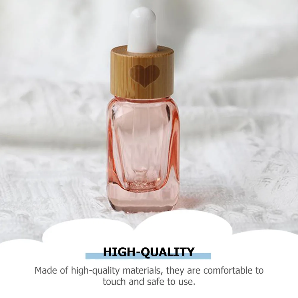 3Pcs Compact Essential Oil Dropper Bottles Easy to Clean Reusable Travel Containers Sub Packaging Essential Oil Bottles