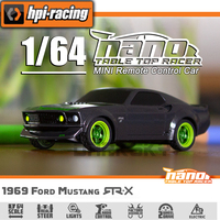 HPI 160980 NANO-TTR 1/64 MINI RC Remote Control On-road Car Desktop Adult Children's Toys