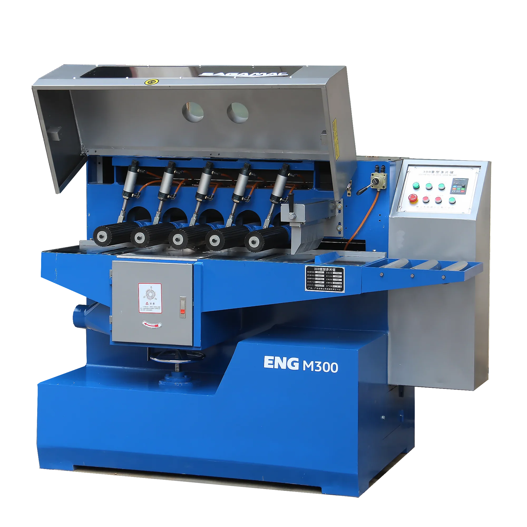 SAGA Carpintaria Multi Gang Rip Saw, CE Pesado, Europeu Qualidade, Fácil Operação, Alta Eficiência