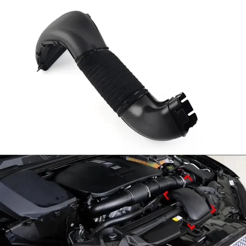 Car Coolant Pipe Engine Air Intake Hose Air Filter Sleeve Tube For Jaguar XF XJ 2.0T C2D36204 C2D20854 C2D36203