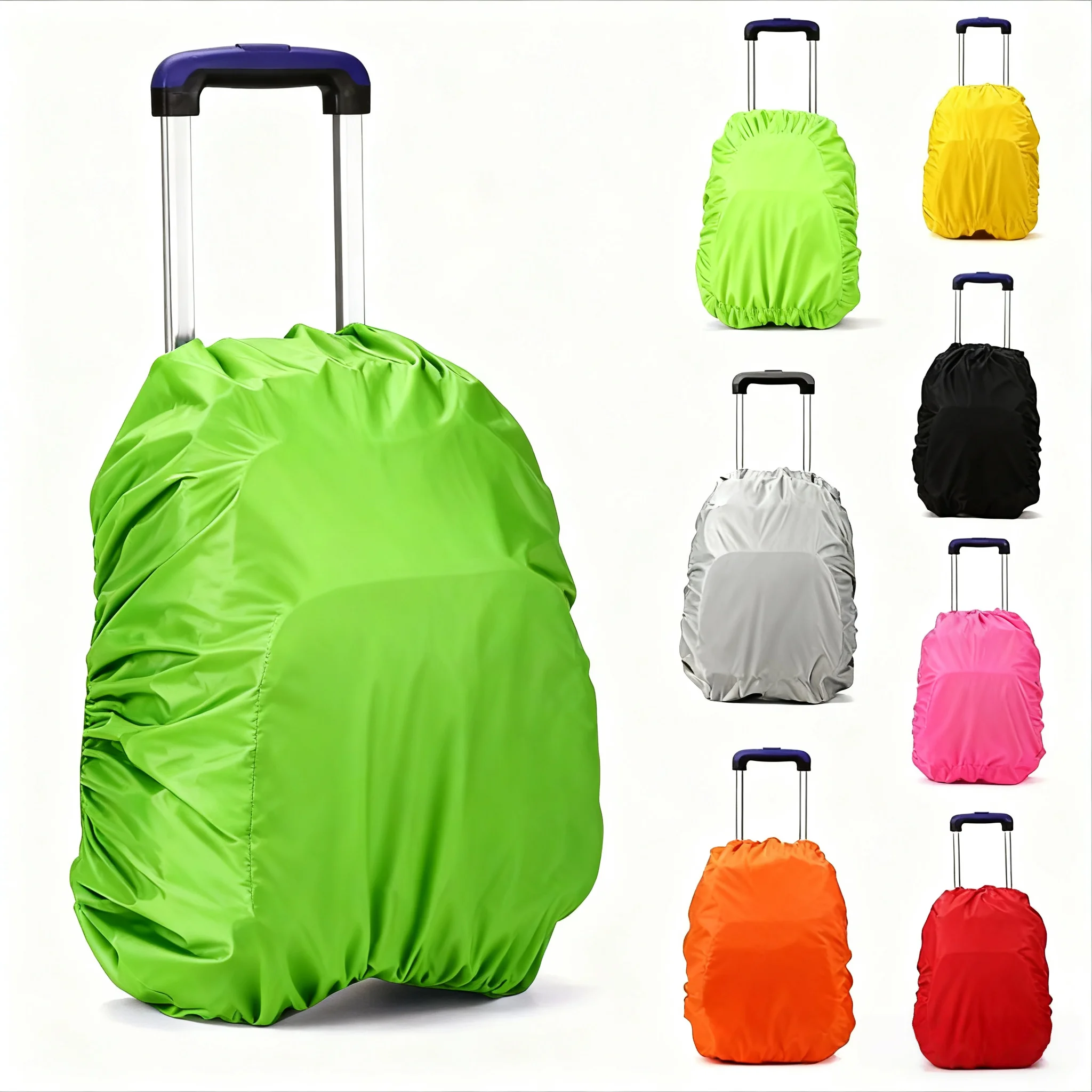 

35л 50x45 см детский рюкзак защитный чехол дождевик Спорт на открытом воздухе ночная езда на велосипеде безопасный светильник дождевик чехол сумка для кемпинга