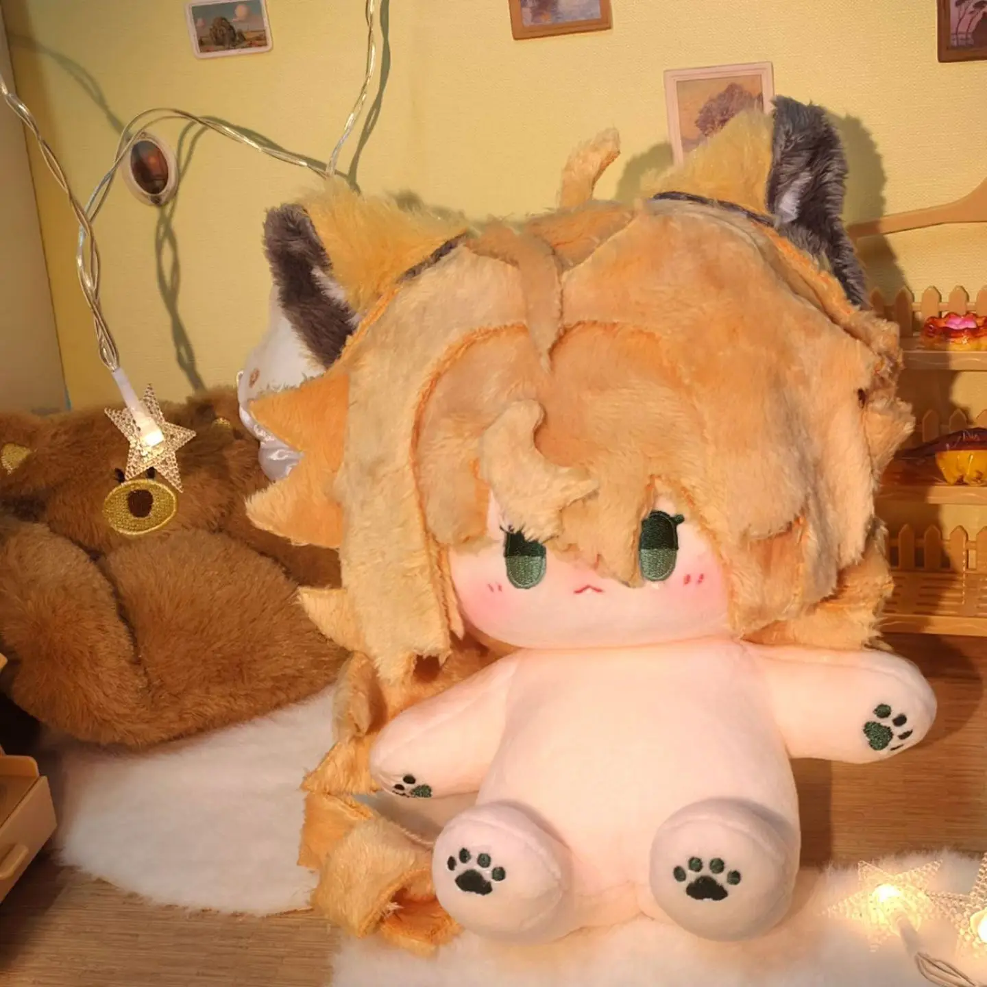 20cm 리버스:1999 릴리아 봉제 인형 면 드레스업 인형 팬 수집품 코스프레 장식 생일 선물 게임 주변 상품