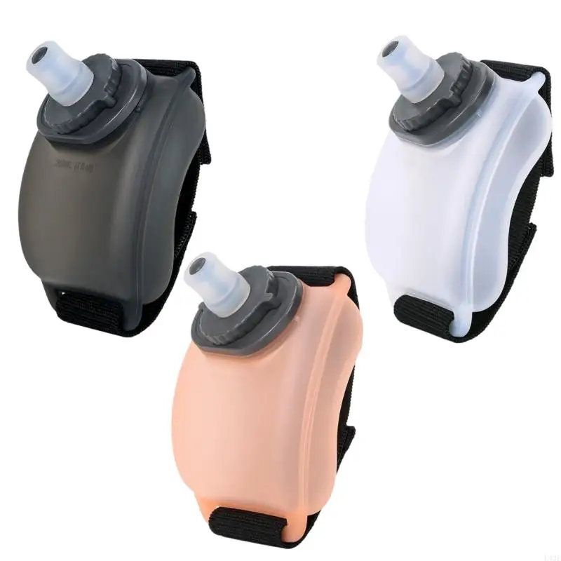 

Спортивная запястья бутылка с регулировкой и носимыми руками освобождает силиконовую бутылку с водой для бега на велосипеде на